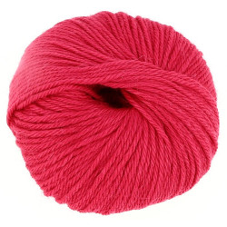Babyalpakawolle - Fuchsiapink - 50 gr