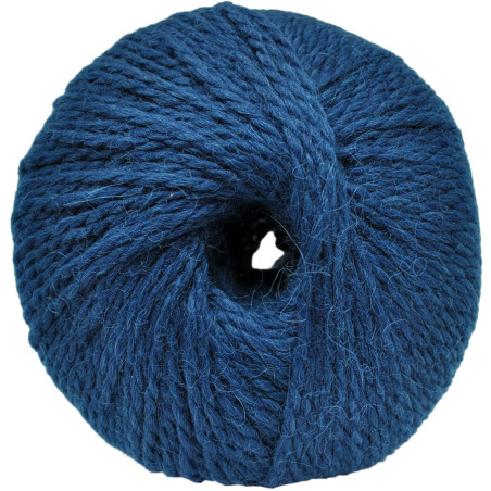 Blau - Bulky - Alpaka/Wolle - 100 gr./175 mt.