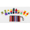 Set mit 10 "Superheld" Fingerpuppen mitsamt Verpackung