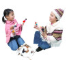 Set mit 10 "Superheld" Fingerpuppen mitsamt Verpackung