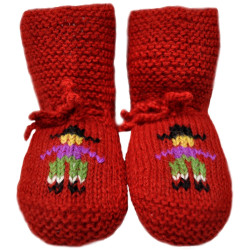 Babyschühchen "Polko" - Reine Alpakawolle