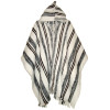 Poncho Huayna mit Kapuze - Schafwolle