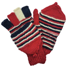 Fäustlinge - Handgestrickt - Größe M