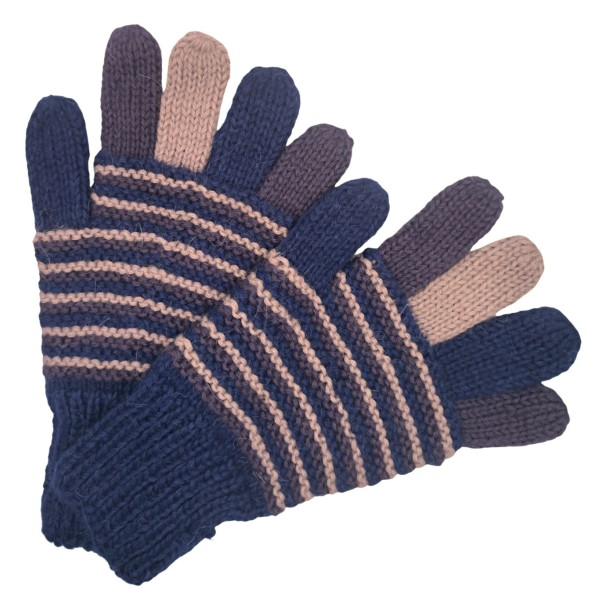 Größe M - Bunte Handschuhe - Handgewebt