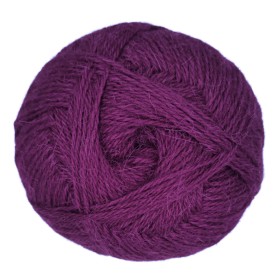 Traubenfarbe - Fine - 100% Alpaka - 100 gr./ 366 mt.