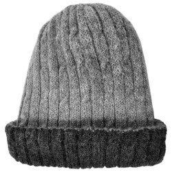 Wendbare Mütze unisex - Alpakawolle